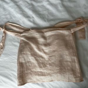 Reformation Linen Top